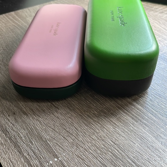 Authentic Kate Spade, New York, Sunglass and eyeglass cases with cleaning cloths - Picture 3 of 3